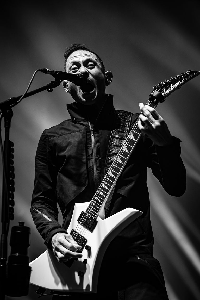 Trivium performing live at AEC Theatre in Adelaide